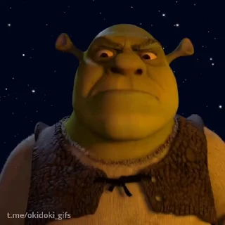 Шрек / Shrek emoji 😖