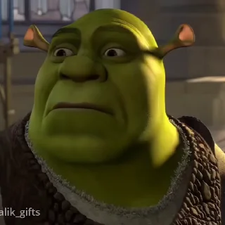 Стікер Шрек / Shrek 😣