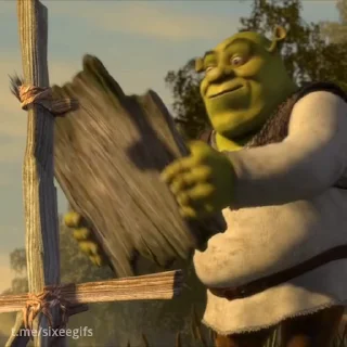 Стікер Шрек / Shrek 😘