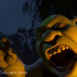 Шрек / Shrek  sticker 😡