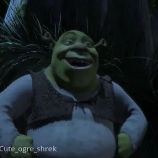 Шрек / Shrek  stiker 🤣