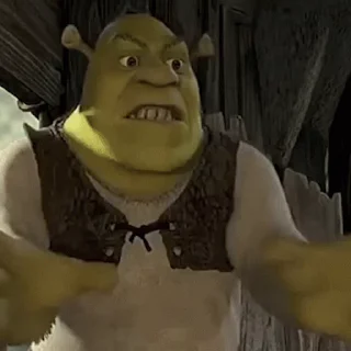 Эмодзи Шрек / Shrek 😡