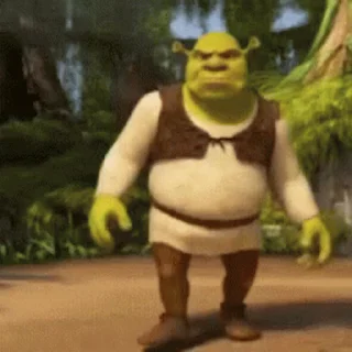 Стікер Шрек / Shrek 🤷‍♂️