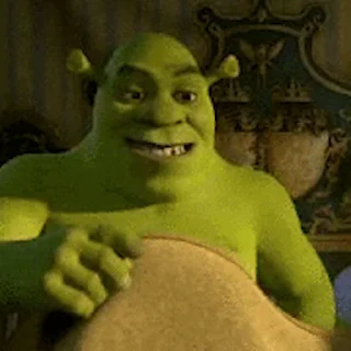 Стикер Шрек / Shrek  🛌
