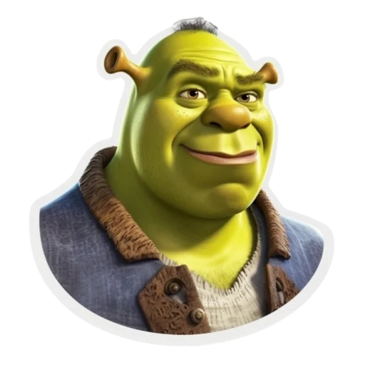 Shrek stiker 😊