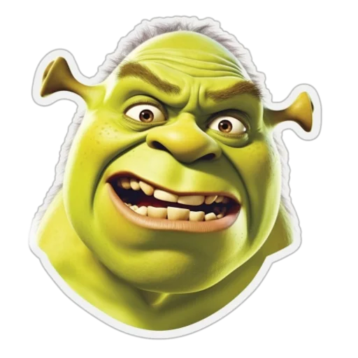 Shrek emoji 🫤