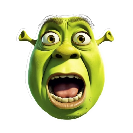 Shrek emoji 😲