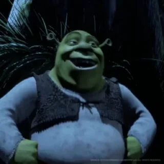 Стикер Shrek 😂