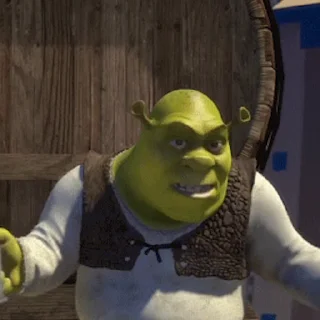Стикер Shrek 😐