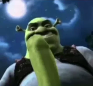 Стікер Shrek 🍆