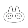 Емодзі Siamese Cat Lil Bean Puree Emoji 😄