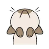 Емодзі Siamese Cat Lil Bean Puree Emoji 🤥