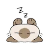 Емодзі Siamese Cat Lil Bean Puree Emoji 😴