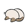 Емодзі Siamese Cat Lil Bean Puree Emoji 😖