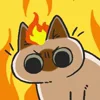 Siamese Cat Live  emoji 😡