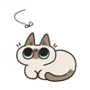 Емодзі Siamese Cat Live 🪰