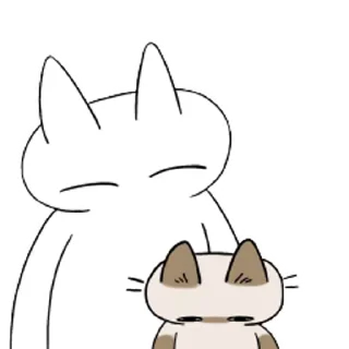 Siamese Cat Live stiker 👍