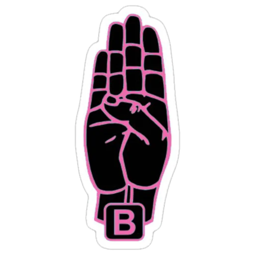 Sign Language stiker 🧏
