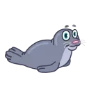 Silly Seal emoji 🙅‍♂️