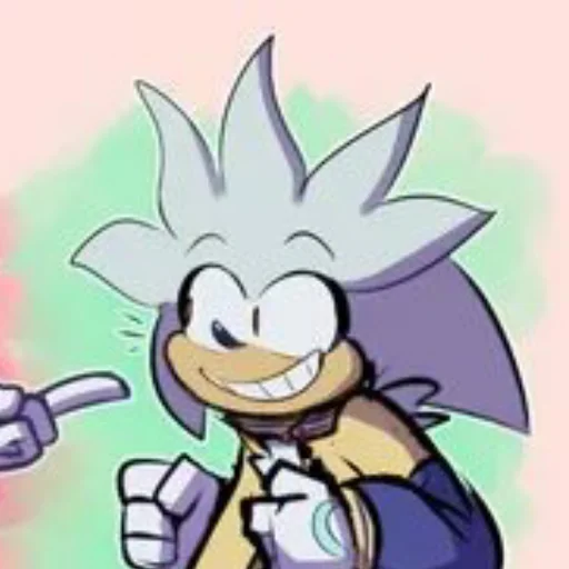 Silver the hedgehog | Еж Сильвер emoji 😁