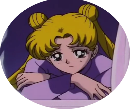 Стікер Sailor Moon 😔