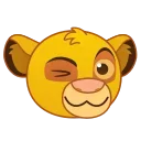 Telegram emoji Simba