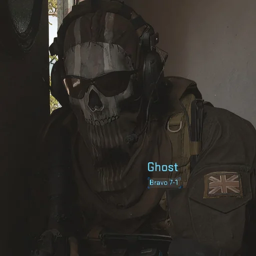 GHOST / Call Of Duty stiker 💀