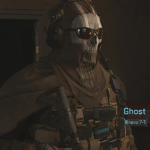GHOST / Call Of Duty sticker 💀