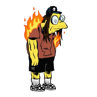 Simpsons for  sticker 🔥