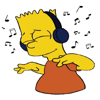 Simpsons for  sticker 🎧