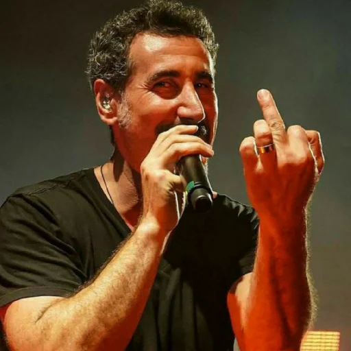 Стікер SYSTEM OF A DOWN 🖕