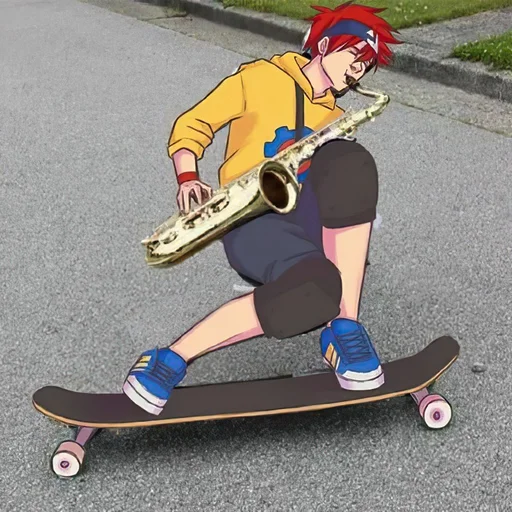 SK8 the Infinity stiker 🎺
