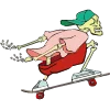 Емодзі Skater 🛹