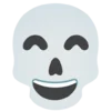 Емодзі Skeleton Emoji 😄