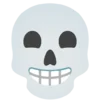 Емодзі Skeleton Emoji 😁