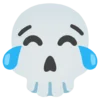 Емодзі Skeleton Emoji 😂
