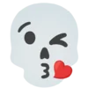 Эмодзи Skeleton Emoji 😘