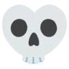 Емодзі Skeleton Emoji ❤️