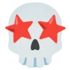 Емодзі Skeleton Emoji 🤩