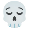 Емодзі Skeleton Emoji 😌