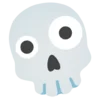 Емодзі Skeleton Emoji 🤪