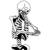 Эмодзи телеграм Skeleton Emoji Pack