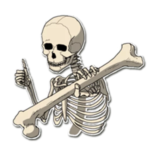 Skeleton Bob / By OsmerOmar emoji 👍