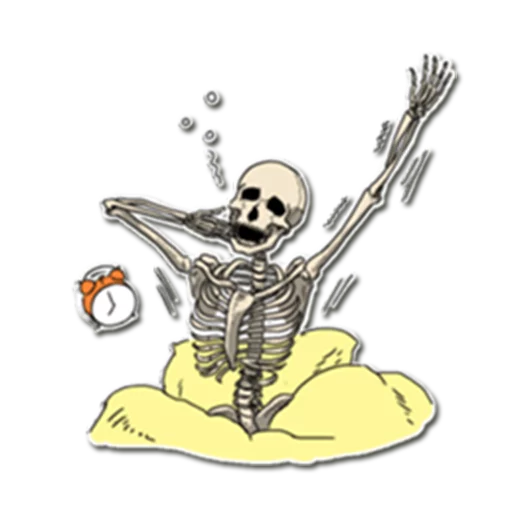 Skeleton Bob / By OsmerOmar emoji ⛅