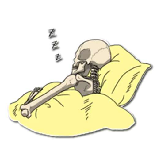 Skeleton Bob / By OsmerOmar emoji 💤