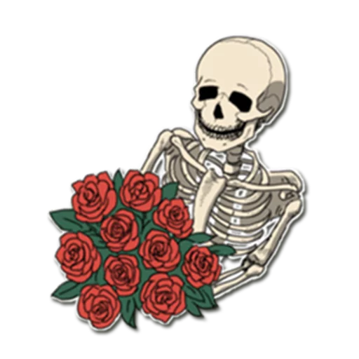 Skeleton Bob / By OsmerOmar sticker 🌹