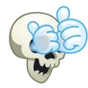 Skeleton Face emoji 👍