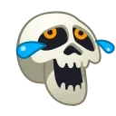 Skeleton Face emoji 😂