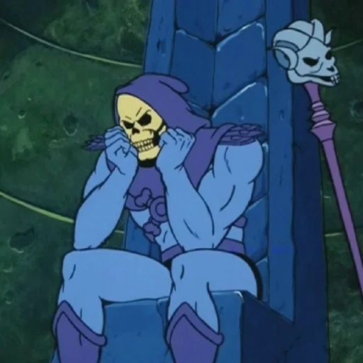 Емодзі Skeletor 😞