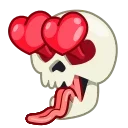 Skull emoji 😍